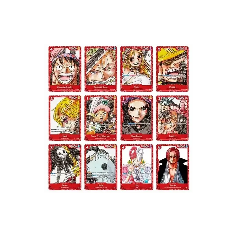 One Piece TCG OPCG Premium Card Collection Film Red Edition EN - détail cartes| NK - Nordikards