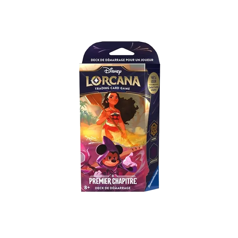 Lorcana TCG Chapitre 1 Vaiana et Mickey - Deck de démarrage FR | NK - Nordikards