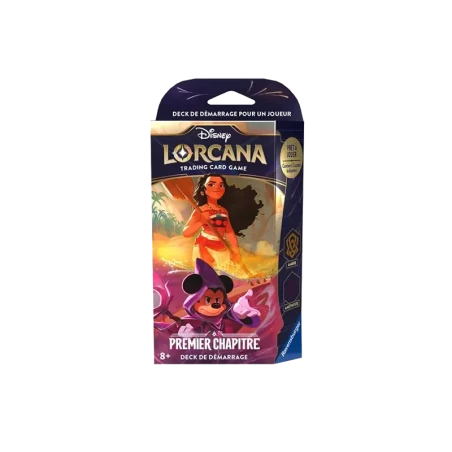 Lorcana TCG Chapitre 1 Vaiana et Mickey - Deck de démarrage FR | NK - Nordikards