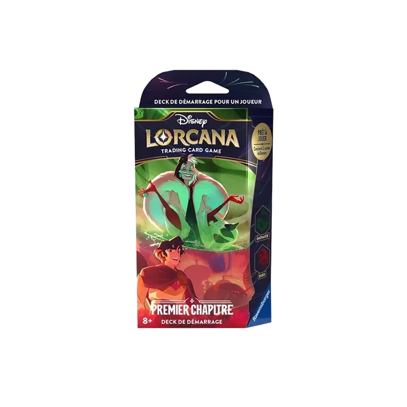 Lorcana TCG Chapitre 1 Cruella et Aladdin - Deck de démarrage FR | NK - Nordikards