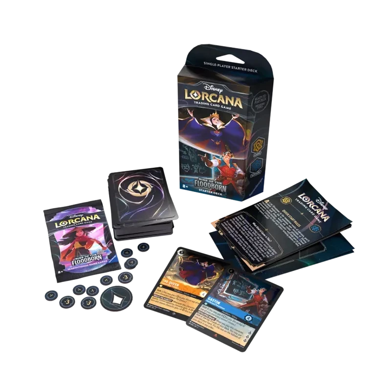 Lorcana TCG Chapitre 2 Méchante reine et Gaston - Deck de démarrage FR -contenu du deck | NK - Nordikards