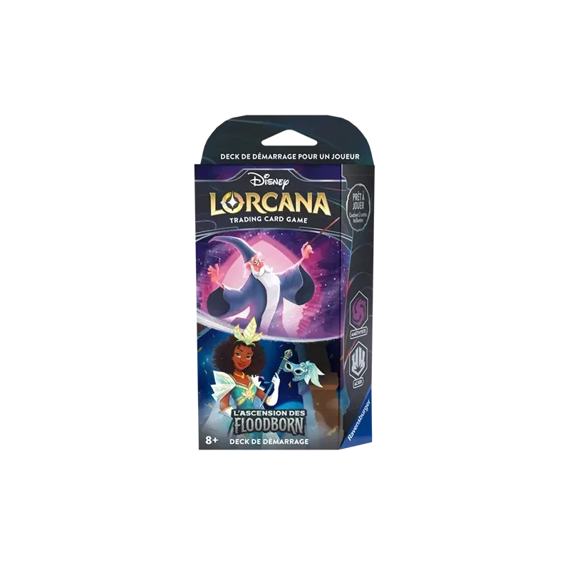 Lorcana TCG Chapitre 2 Merlin et Tiana - Deck de démarrage FR - vue du deck | NK - Nordikards