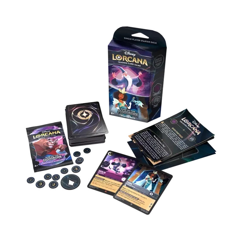 Lorcana TCG Chapitre 2 Merlin et Tiana - Deck de démarrage FR - contenu du deck | NK - Nordikards