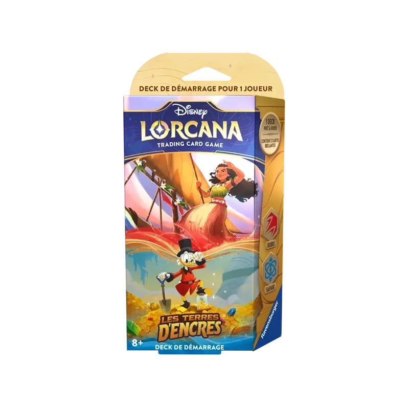 Lorcana TCG Chapitre 3 Vaiana et Picsou - Deck de démarrage FR | NK - Nordikards
