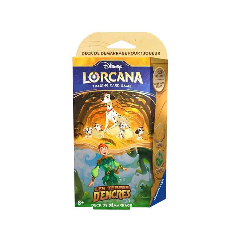 Lorcana TCG Chapitre 3 Pongo et Peter Pan - Deck de démarrage FR | NK - Nordikards