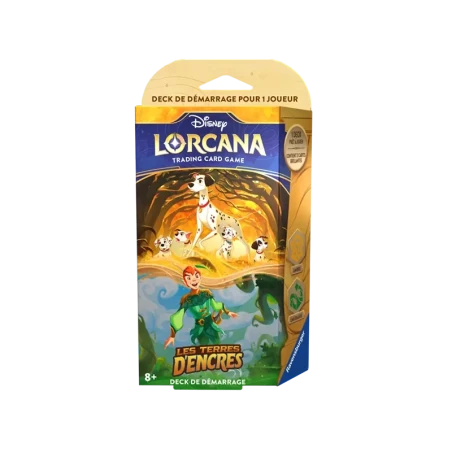 Lorcana TCG Chapitre 3 Pongo et Peter Pan - Deck de démarrage FR | NK - Nordikards