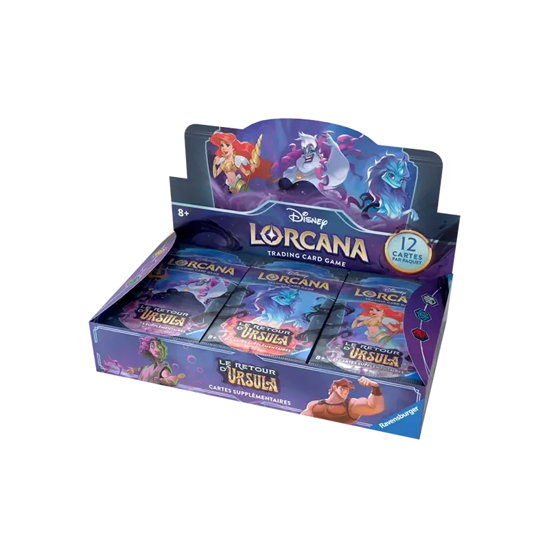 Lorcana TCG Chapitre 4 Le Retour d'Ursula - Boîte de 24 Boosters FR | NK - Nordikards