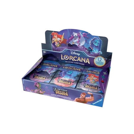 Lorcana TCG Chapitre 4 Le Retour d'Ursula - Boîte de 24 Boosters FR | NK - Nordikards