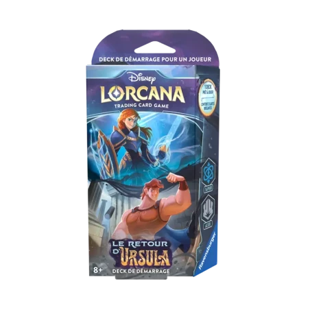 Lorcana TCG Chapitre 4 Anna et Hercule - Deck de démarrage FR - vue du deck | NK - Nordikards