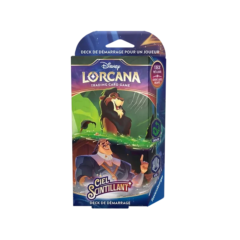 Lorcana TCG Chapitre 5 Scar et Kronk - Deck de démarrage FR - contenu du deck | NK - Nordikards