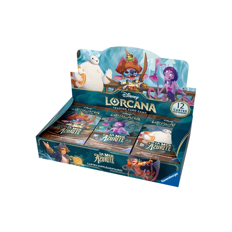 Lorcana TCG Chapitre 6 La Mer Azurite - Boîte de 24 Boosters FR | NK - Nordikards