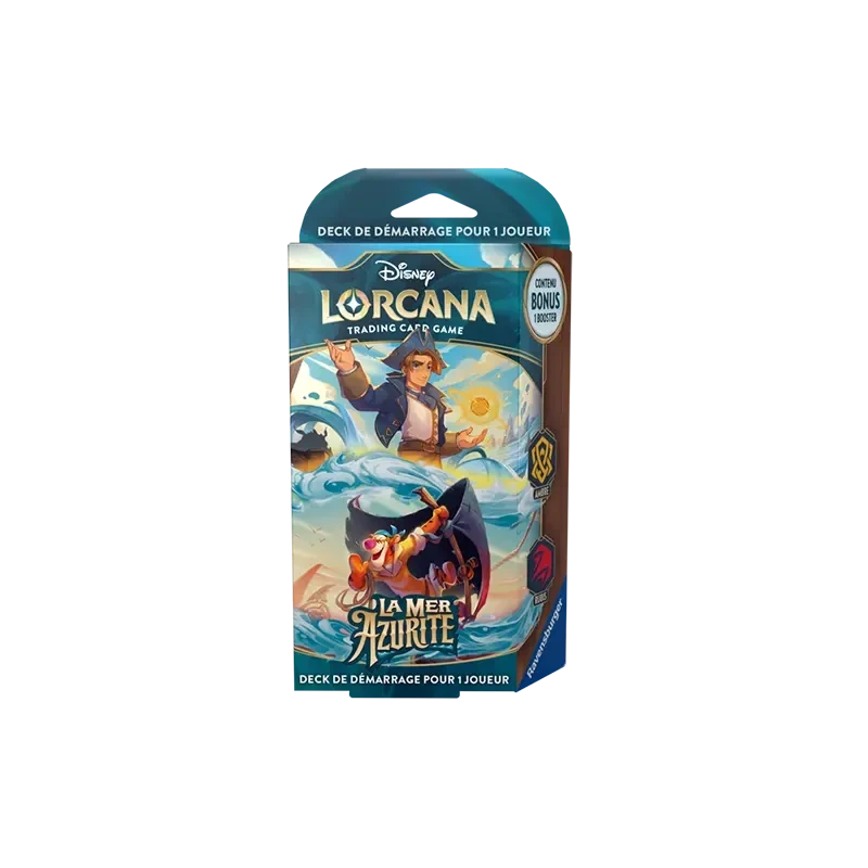 Lorcana TCG Chapitre 6 Jim Hawkins et Tigrou - Deck de démarrage FR - vue du deck | NK - Nordikards