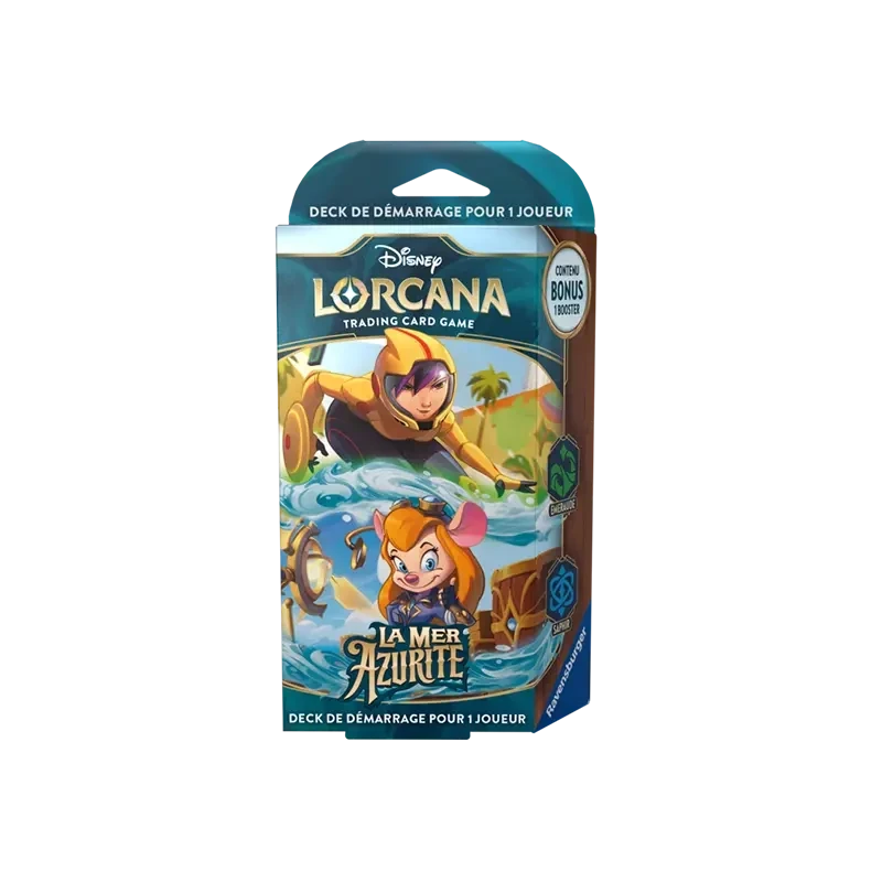 Lorcana TCG Chapitre 6 Tamago et Gadget - Deck de démarrage FR - vue du deck | NK - Nordikards