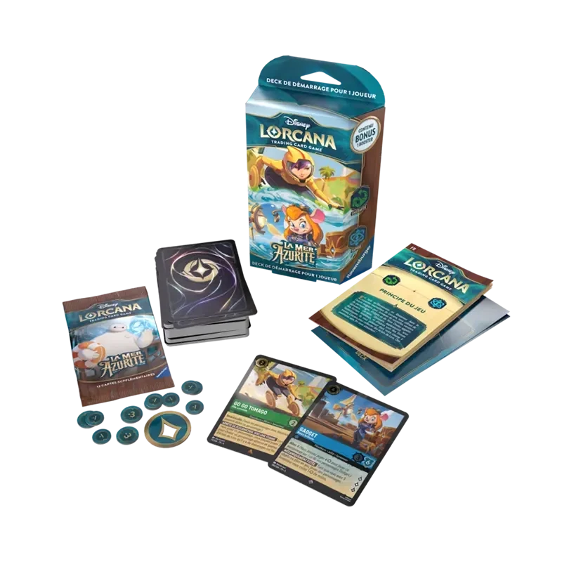 Lorcana TCG Chapitre 6 Tamago et Gadget - Deck de démarrage FR - contenu du deck | NK - Nordikards