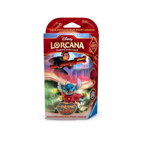 Lorcana TCG Chapitre 8 Mulan et Stitch - Deck de démarrage FR | NK - Nordikards