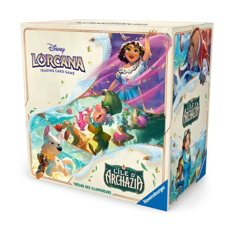 Lorcana TCG Chapitre 7 L'île d'Archazia - Coffret Trésor des Illumineurs FR | NK - Nordikards