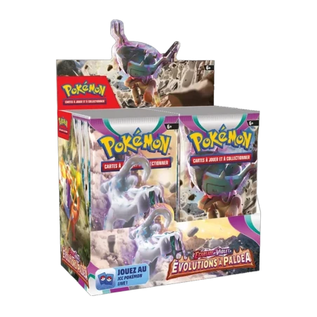 Pokémon TCG EV02 Évolutions à Paldea - Boîte de 36 Boosters FR | NK - Nordikards