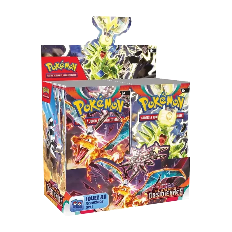 Pokémon TCG EV03 Flammes Obsidiennes - Boîte de 36 Boosters FR | NK - Nordikards