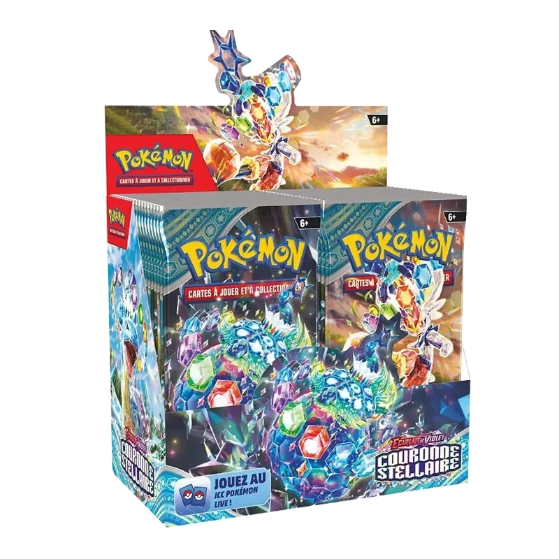 Pokémon TCG EV07 Couronne Stellaire - Boîte de 36 Boosters FR | NK - Nordikards