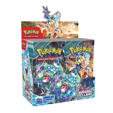 Pokémon TCG EV07 Couronne Stellaire - Boîte de 36 Boosters FR | NK - Nordikards
