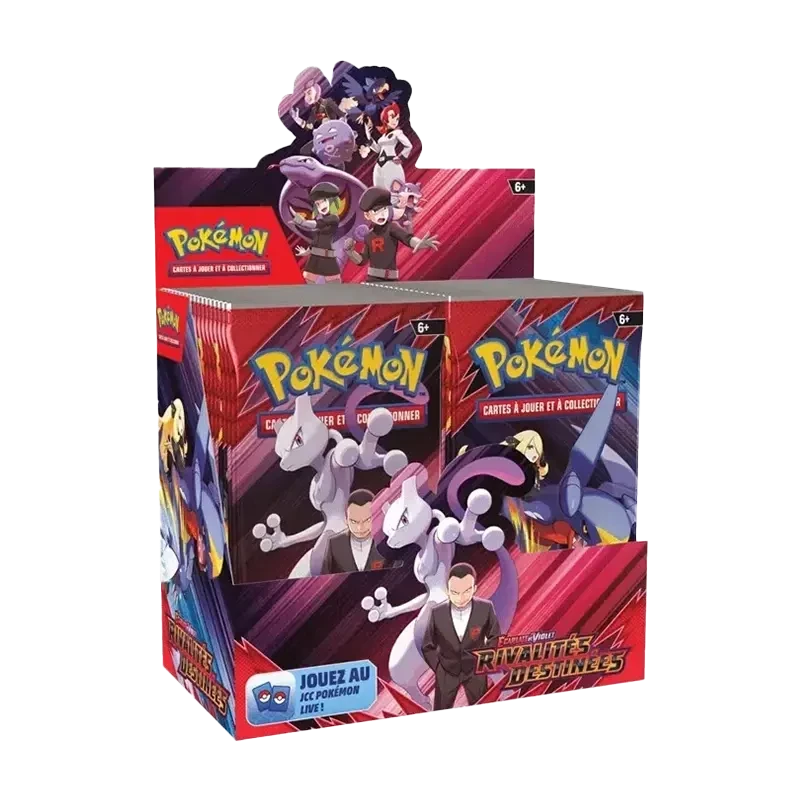 Pokémon TCG EV10 Rivalités Destinées - Boîte de 36 Boosters FR | NK - Nordikards