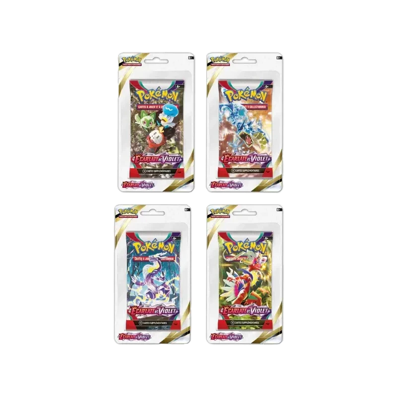 Pokémon TCG EV01 Écarlate et Violet - Blister FR - vue d'ensemble | NK - Nordikards