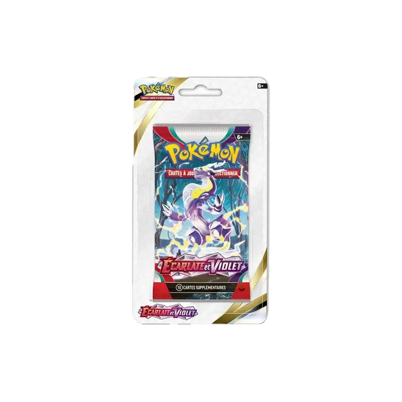 Pokémon TCG EV01 Écarlate et Violet - Blister FR - blister 3 face avant | NK - Nordikards