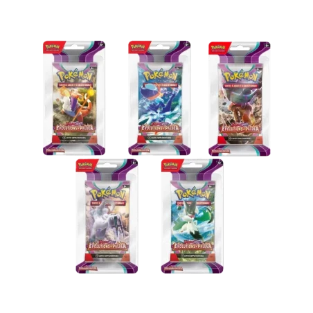 Pokémon TCG EV02 Évolutions à Paldea - Blister FR - vue d'ensemble | NK - Nordikards