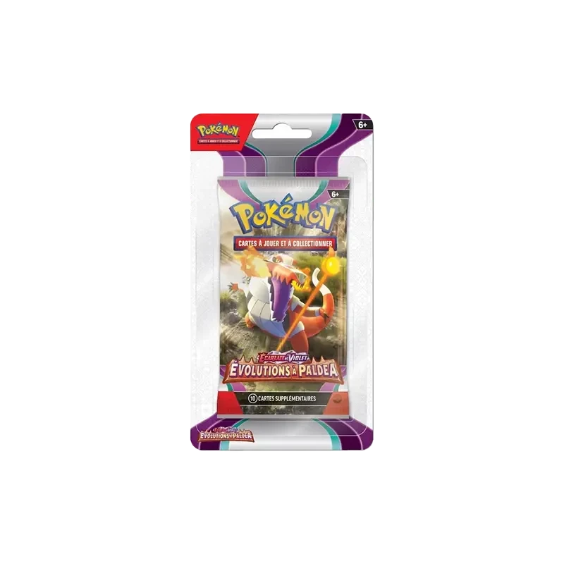 Pokémon TCG EV02 Évolutions à Paldea - Blister FR - blister 1 face avant | NK - Nordikards