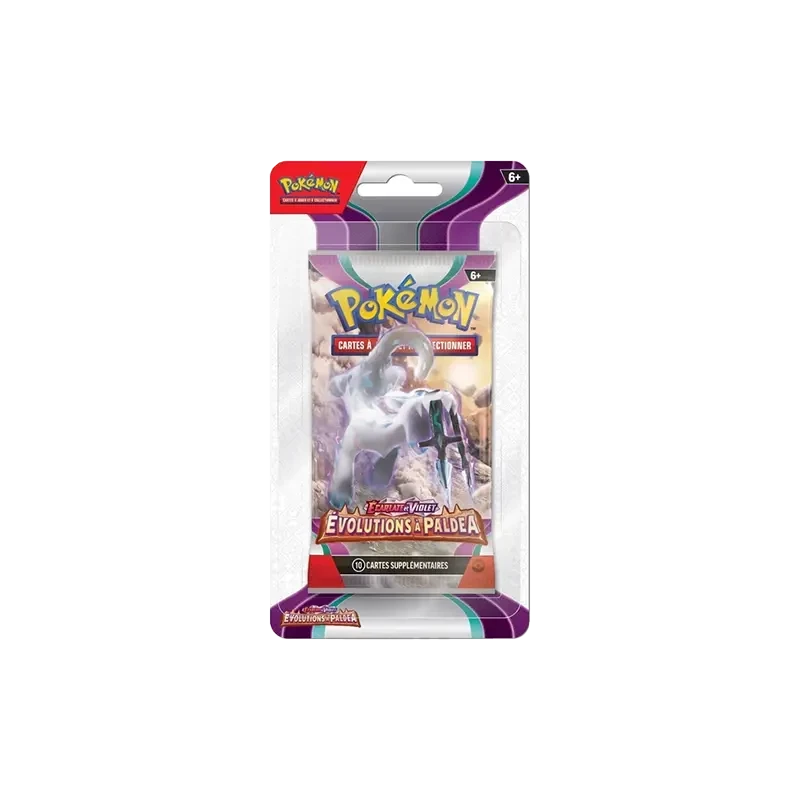Pokémon TCG EV02 Évolutions à Paldea - Blister FR - blister 3 face avant | NK - Nordikards