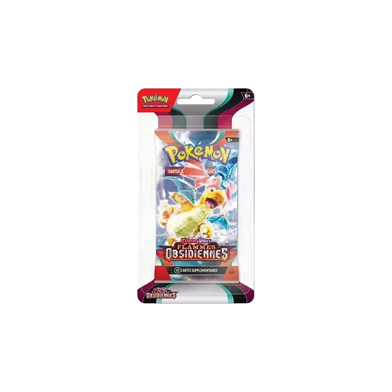 Pokémon TCG EV03 Flammes Obsidiennes - Blister FR - blister 3 face avant | NK - Nordikards