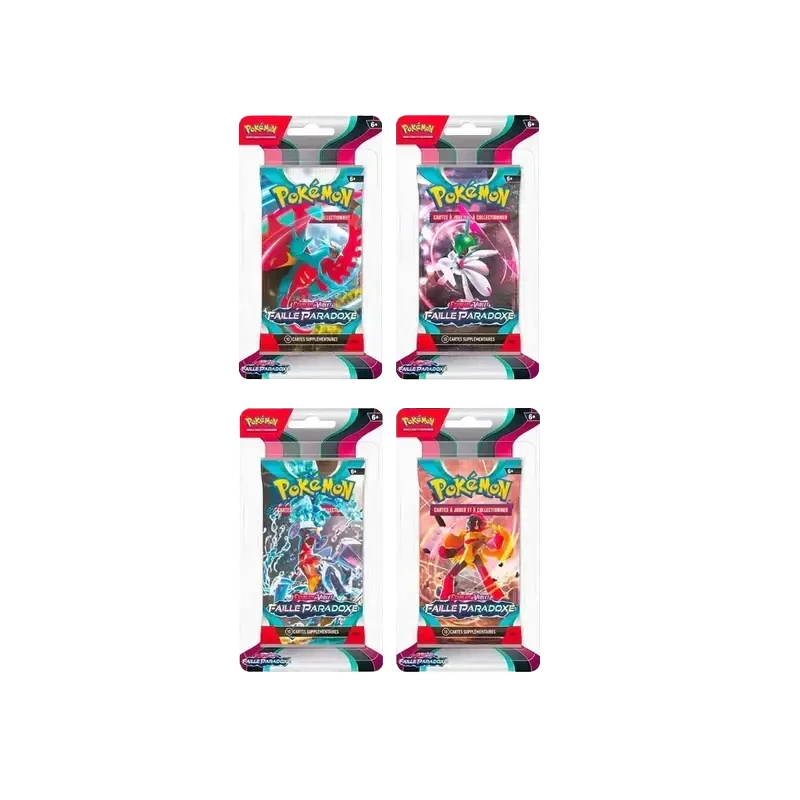 Pokémon TCG EV04 Faille Paradoxe - Blister FR - vue d'ensemble | NK - Nordikards