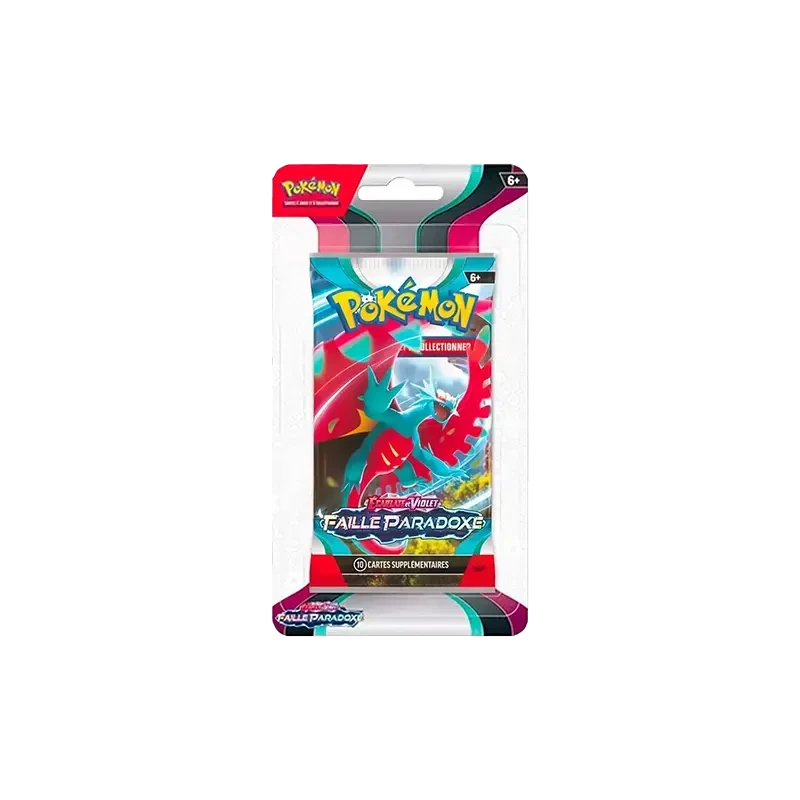 Pokémon TCG EV04 Faille Paradoxe - Blister FR - blister 4 face avant | NK - Nordikards