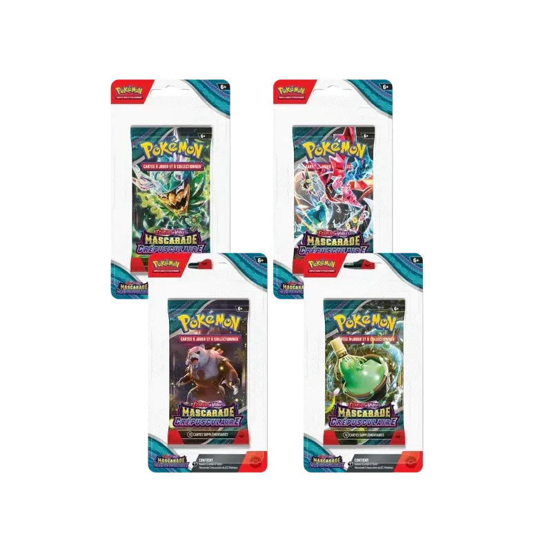 Pokémon TCG EV06 Mascarade Crépusculaire - Blister FR - vue d'ensemble | NK - Nordikards