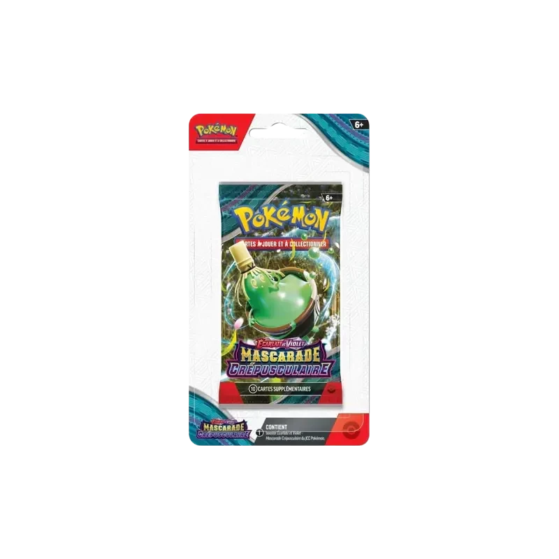 Pokémon TCG EV06 Mascarade Crépusculaire - Blister FR - blister 2 face avant | NK - Nordikards