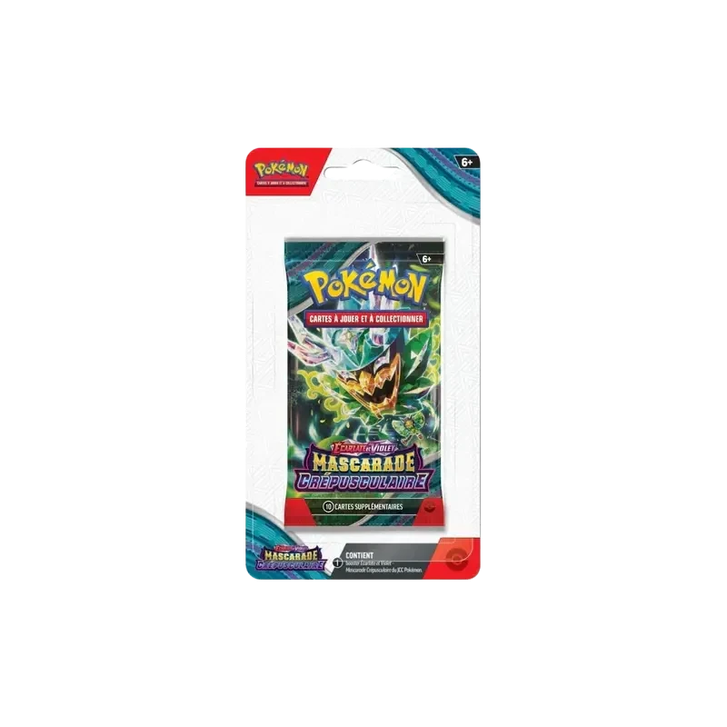 Pokémon TCG EV06 Mascarade Crépusculaire - Blister FR - blister 3 face avant | NK - Nordikards