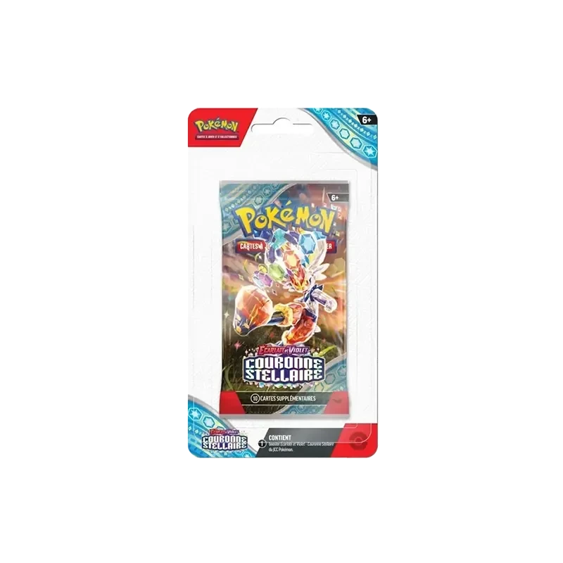 Pokémon TCG EV07 Couronne Stellaire - Blister FR - blister 3 face avant | NK - Nordikards