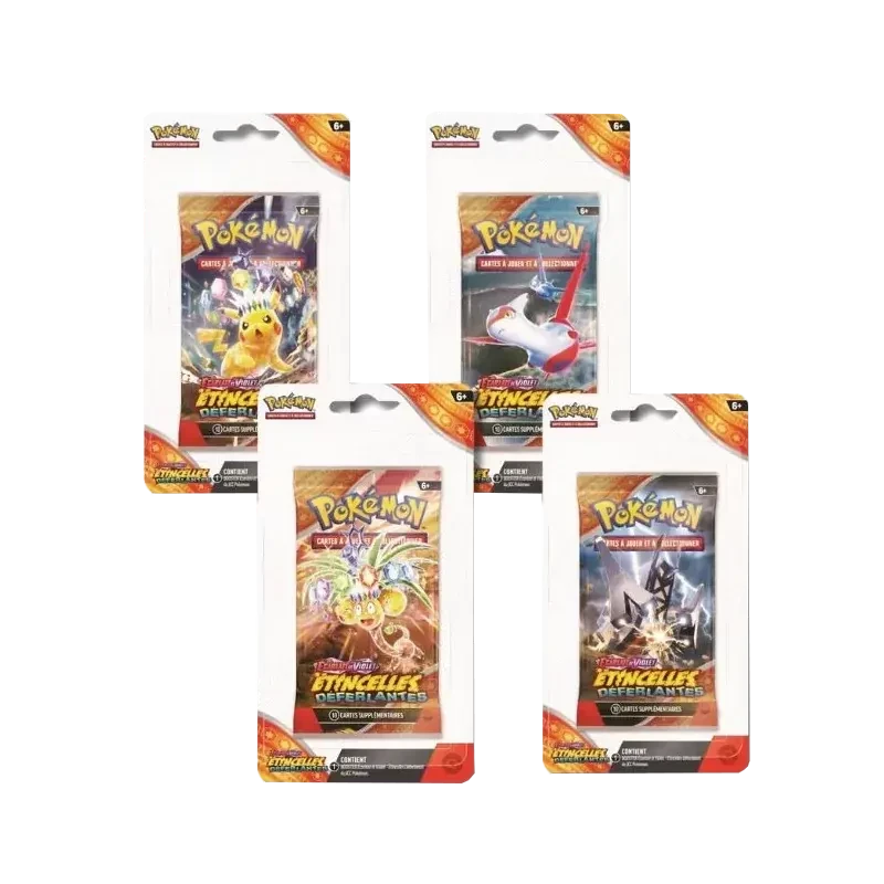 Pokémon TCG EV08 Etincelles Deferlantes - Blister FR - vue d'ensemble | NK - Nordikards