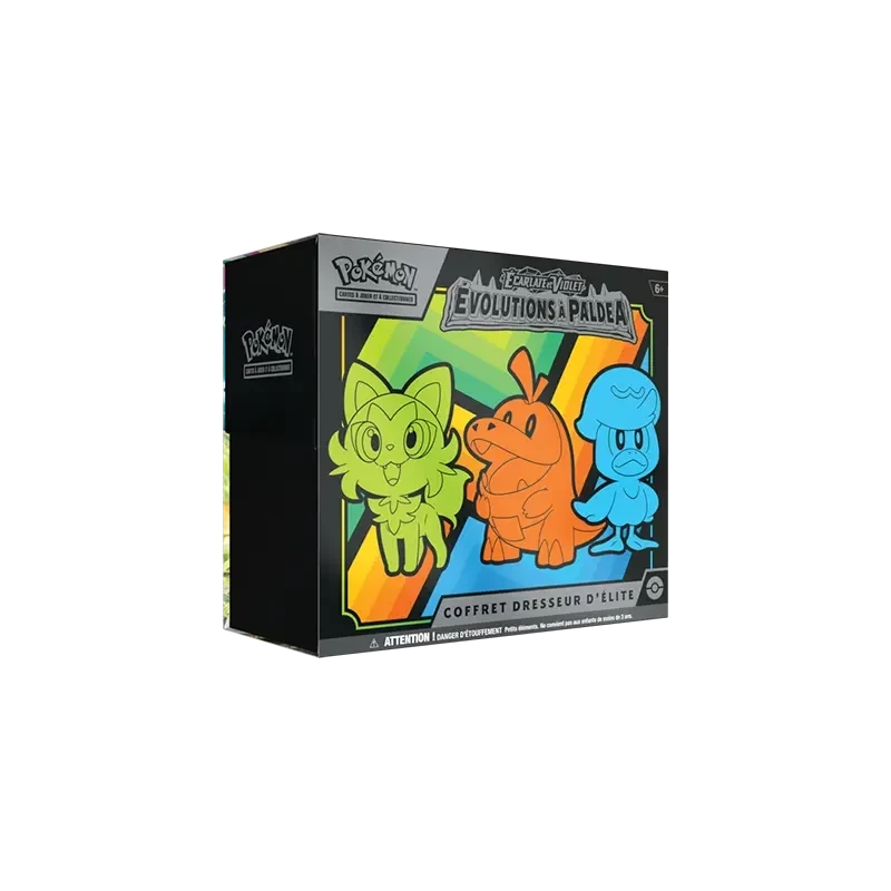 Pokémon TCG EV02 Évolutions à Paldea - ETB FR - face avant | NK - Nordikards