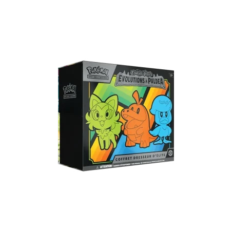 Pokémon TCG EV02 Évolutions à Paldea - ETB FR - face avant | NK - Nordikards