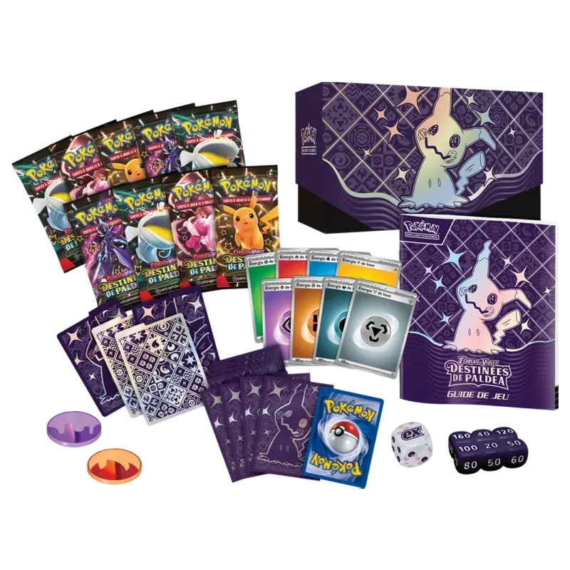 Pokémon TCG EV04.5 Destinées de Paldea - ETB FR - contenu du coffret | NK - Nordikards