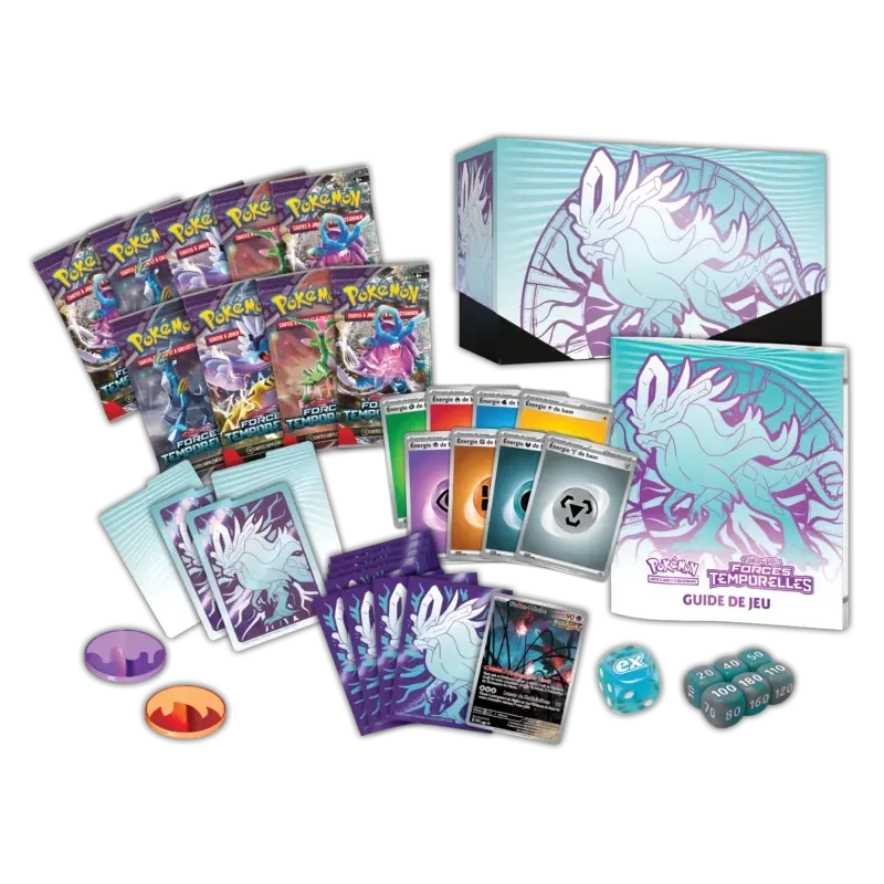 Pokémon TCG EV05 Forces Temporelles - ETB Serpente-Eau FR - contenu du coffret | NK - Nordikards