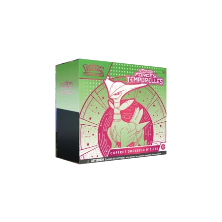 Pokémon TCG EV05 Forces Temporelles - ETB Vert-de-Fer FR - face avant | NK - Nordikards