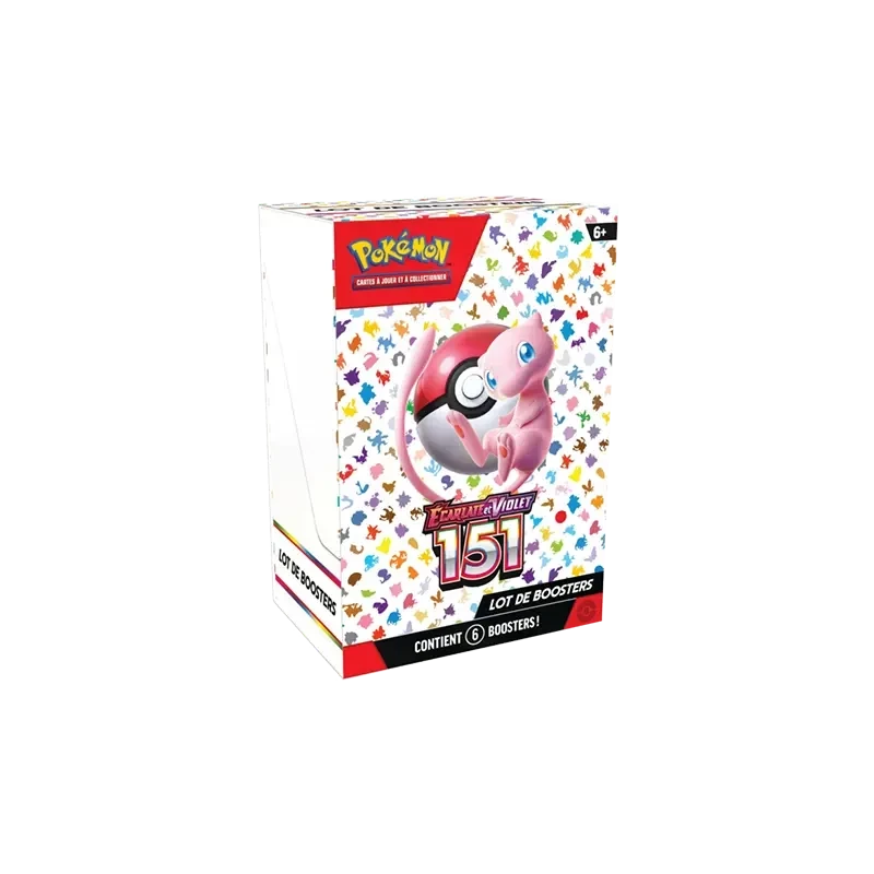 Pokémon TCG EV03.5 Pokémon 151 - Bundle 6 Boosters FR | NK - Nordikards