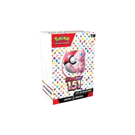 Pokémon TCG EV03.5 Pokémon 151 - Bundle 6 Boosters FR | NK - Nordikards