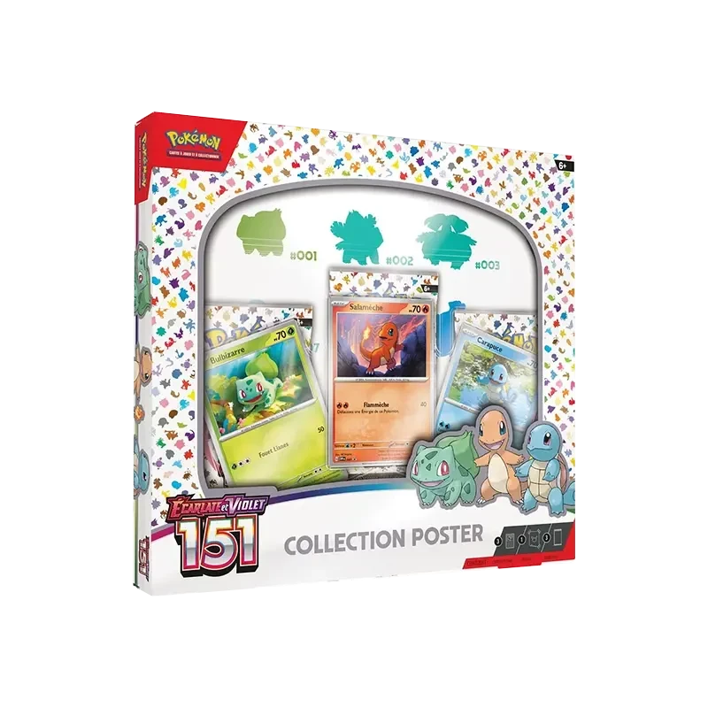 Pokémon TCG EV03.5 Pokémon 151 - Coffret Poster FR | NK - Nordikards
