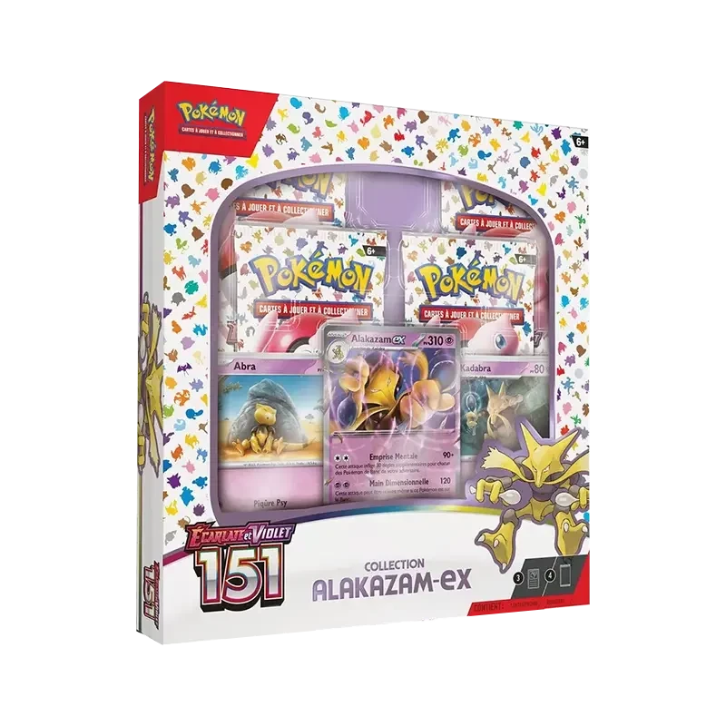 Pokémon TCG EV03.5 Pokémon 151 - Coffret Alakazam EX FR | NK - Nordikards