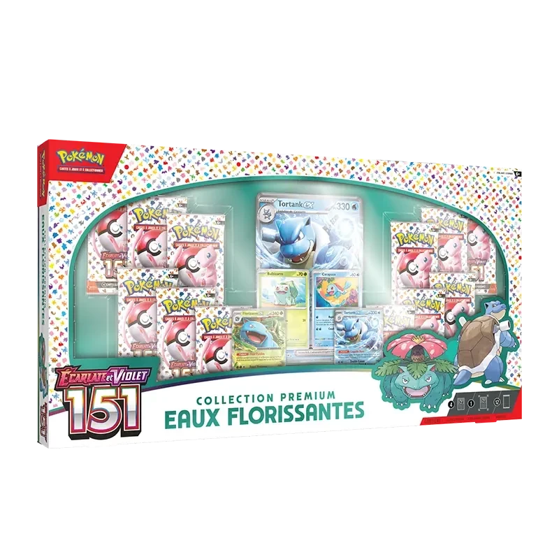 Pokémon TCG EV03.5 Pokémon 151 - Coffret Collection Premium Eaux Florissantes EX FR | NK - Nordikards