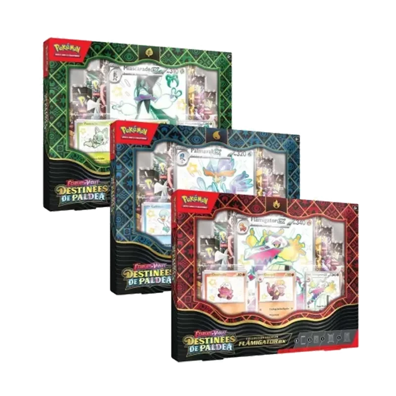 Pokémon TCG EV04.5 Destinées de Paldea - Coffret Collection Premium Miascarade EX FR | NK - Nordikards