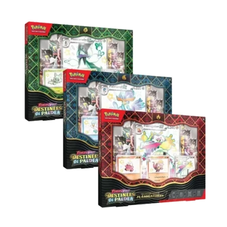 Pokémon TCG EV04.5 Destinées de Paldea - Coffret Collection Premium Flamigator EX FR | NK - Nordikards